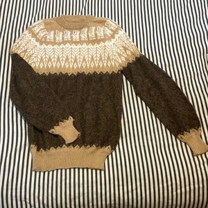 Alpaca sweater from Peru.